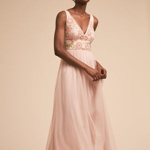 BHLDN Hibiscus Dress Adrianna Papell